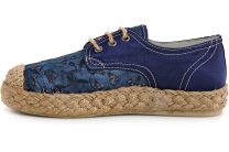 Женские кеды Las Espadrillas 558203  (синий) - фото 3