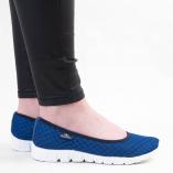 Балетки Las Espadrillas Electric 32636-42 синяя сетка - фото 7