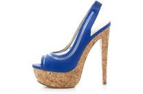Женские вечерние туфли Nine West 60240184-746    (синий) - фото 4