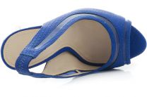 Женские вечерние туфли Nine West 60240184-746    (синий) - фото 6