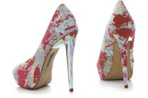 Туфли Nine West 60223242-021  (розовый/фиолетовый/жёлтый) - фото 3