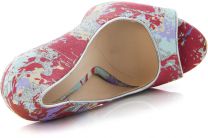 Туфли Nine West 60223242-021  (розовый/фиолетовый/жёлтый) - фото 7