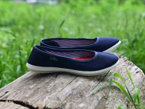 Женские балетки Las Espadrillas 1920-1 Blue - фото 7