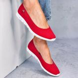 Женские балетки Las Espadrillas 22636-47SP    (красный)