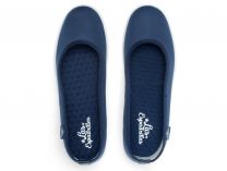 Женские балетки Las Espadrillas 300816-89    (тёмно-синий) - фото 2