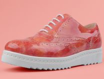 Туфли Las Espadrillas 02100-16  (красный) - фото 7