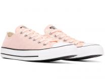 Женские кеды Converse Chuck Taylor All Star Ox Washed Coral/Black/White 563412C - фото 2