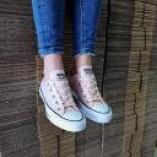 Жіночі кеди Converse Chuck Taylor All Star Ox Washed Coral/Black/White 563412C