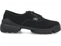 Женские кеды Las Espadrillas Buffalo Black 1001-277 - фото 2