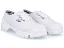 Женские кеды Las Espadrillas Buffalo White 1001-13 - фото 2