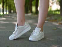 Жіночі кеди Las Espadrillas Silver Pearl 1541-14 - фото 9