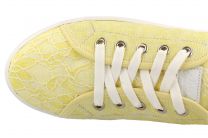 Кеды Las Espadrillas Yellow Wash 5099-21  (жёлтый) - фото 4