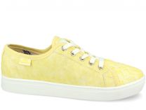 Кеды Las Espadrillas Yellow Wash 5099-21  (жёлтый) - фото 1