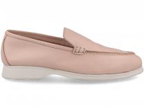 Женские мокасины Las Espadrillas Soft Leather 417-34 Pudra - фото 3