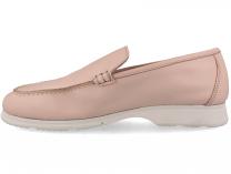 Женские мокасины Las Espadrillas Soft Leather 417-34 Pudra - фото 4