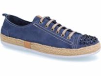 Женские полукеды Las Espadrillas 210111-40    (синий)