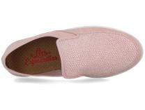 Женские мокасины Las Espadrillas Rosa FV0582-34 Made in Spain - фото 4