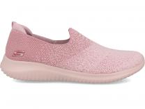 Женские слипоны Skechers Ultra Flex 13123-PNK - фото 2