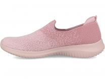Женские слипоны Skechers Ultra Flex 13123-PNK - фото 3