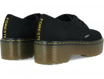 Женские туфли Forester High Grinder 1560-27 Black Canvas - фото 4