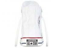 Кеды Converse Chuck Taylor All Star Hi Optical White M7650 унисекс    (белый) - фото 4