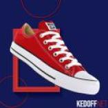 Кеди Converse Chuck Taylor All Star Ox M9696C унісекс (Червоний)