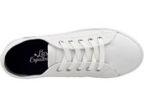 Кеды Las Espadrillas 5099-7652TL унисекс    (белый) - фото 3