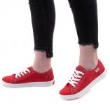Кеды Las Espadrillas 5099-47  (красный) - фото 7