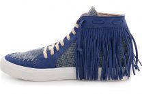 Женские кеды Las Espadrillas 657131-40  (синий) - фото 2
