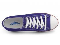 Женская текстильная обувь Las Espadrillas 6408-24    (фиолетовый) - фото 3