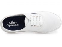 Кеды Las Espadrillas V8214-7652TL Optical White  (белый) - фото 6