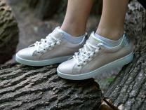 Кеди Las Espadrillas Beige Metallics 1541-18 - фото 8