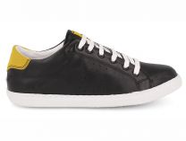 Полукеды Las Espadrillas 20324-2721   (чёрный/жёлтый) - фото 3