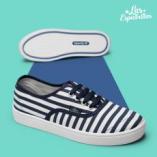 Кеди Las Espadrillas V8214-1389TL унісекс (Multi-Color,Темно-синій,Білий)
