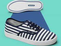Кеды Las Espadrillas V8214-1389TL унисекс    (multi-color/тёмно-синий/белый) - фото 11