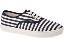 Кеды Las Espadrillas V8214-1389TL унисекс    (multi-color/тёмно-синий/белый) - фото 2