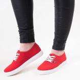 Кеды Las Espadrillas V8214-9696TL  (красный) - фото 11