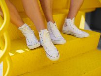Кеды Las Espadrillas LE38-7650 белый конверс - фото 7