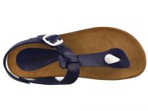 Сандалии Las Espadrillas 07-0278-002     (синий) - фото 4