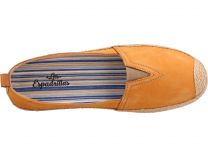 Мокасины Las Espadrillas Alicante 210119-74  (рыжий) - фото 4
