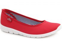 Женские балетки Las Espadrillas 22636-47SP    (красный) - фото 2
