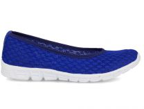 Балетки Las Espadrillas Electric 32636-42 синяя сетка - фото 3