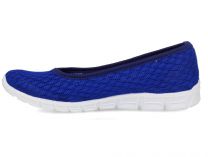 Балетки Las Espadrillas Electric 32636-42 синяя сетка - фото 4