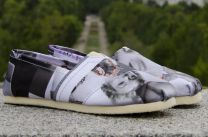 Эспадрильи Las Espadrillas 3618-6 унисекс    (чёрный/серый/белый) - фото 8