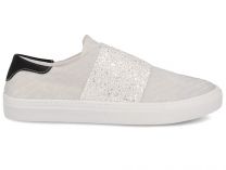 Слипоны Las Espadrillas 5790-14  (серебряный/белый) - фото 2