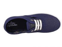 Кеды Las Espadrillas 8214-40  (джинс) - фото 5