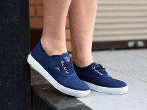 Кеды Las Espadrillas 8214-40  (джинс) - фото 8