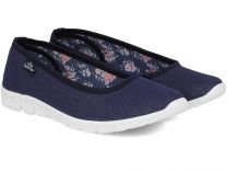 Балетки Las Espadrillas Denim 22636-80  (тёмно-синий) - фото 2