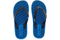 В'єтнамки Las Espadrillas F6574-4227 Made in Italy (блакитний/чорний) - фото 6