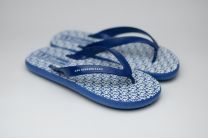 Мужские вьетнамки Las Espadrillas F6574-8913 Made in Italy   (синий) - фото 7